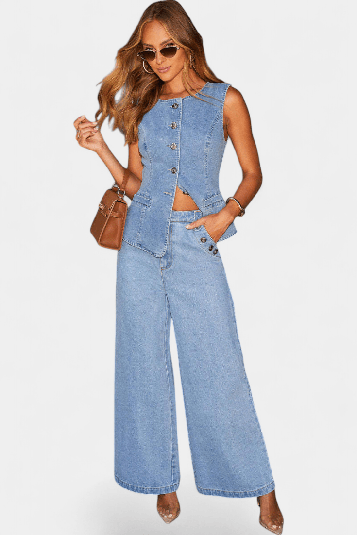 Freja Andersen | denim sæt
