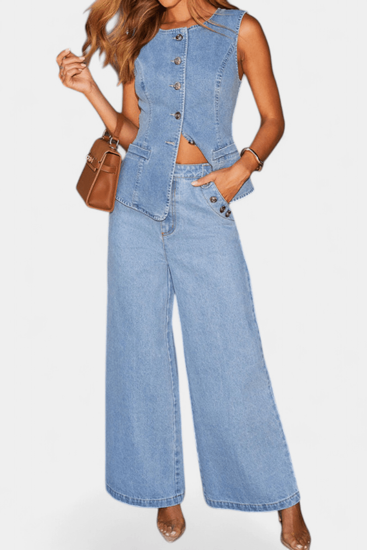 Freja Andersen | denim sæt