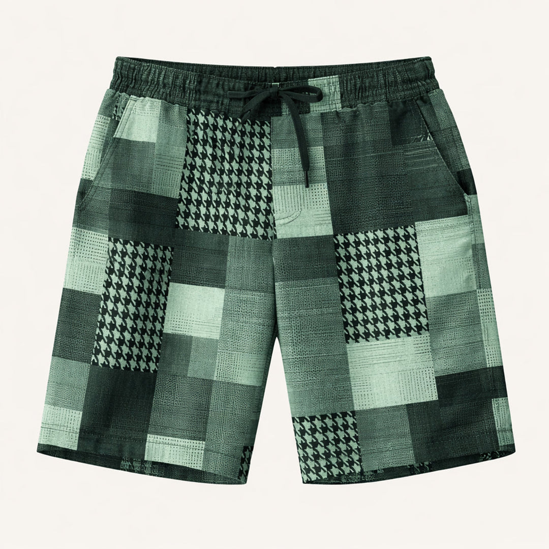 Freja Andersen | Herre Colourful afslappet sommer snøre shorts