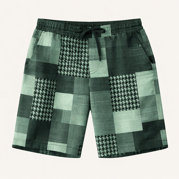 Freja Andersen | Herre Colourful afslappet sommer snøre shorts