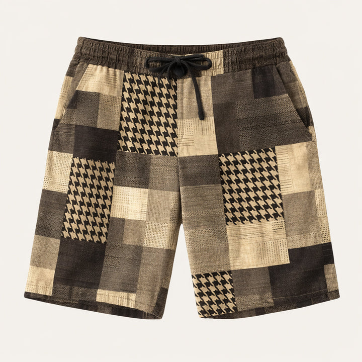 Freja Andersen | Herre Colourful afslappet sommer snøre shorts