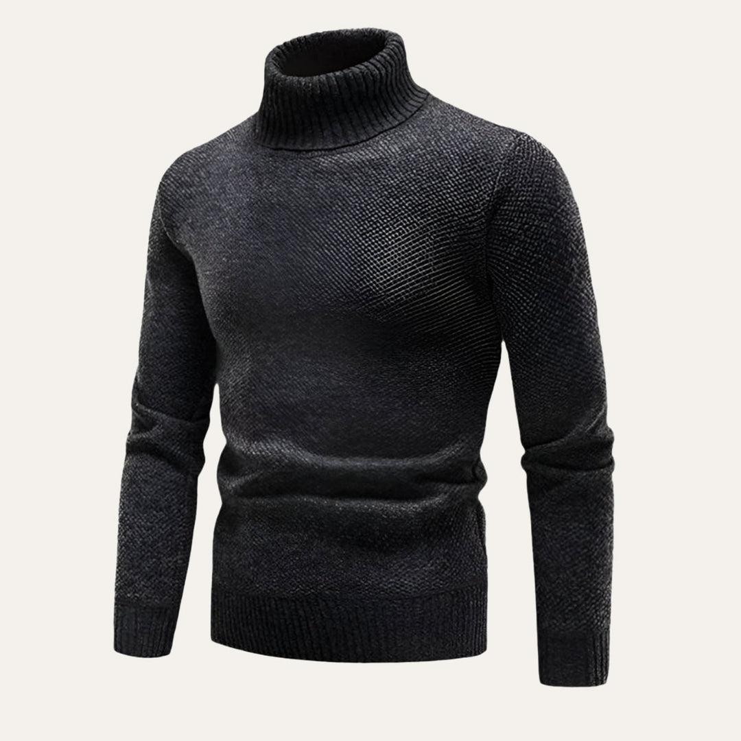 Highclere merino rullekrave til mænd