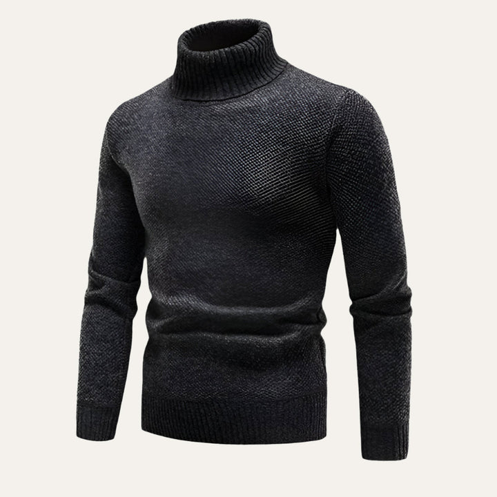 Highclere merino rullekrave til mænd