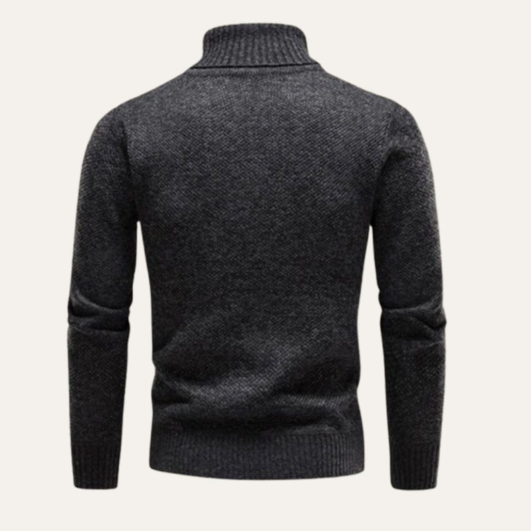 Highclere merino rullekrave til mænd