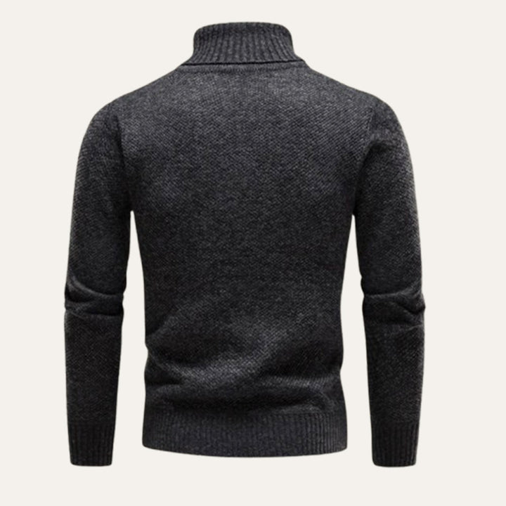 Highclere merino rullekrave til mænd
