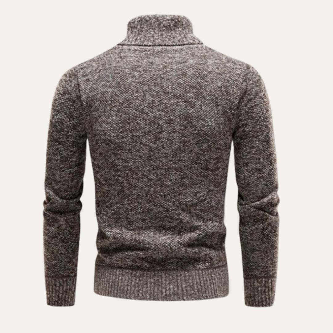 Highclere merino rullekrave til mænd