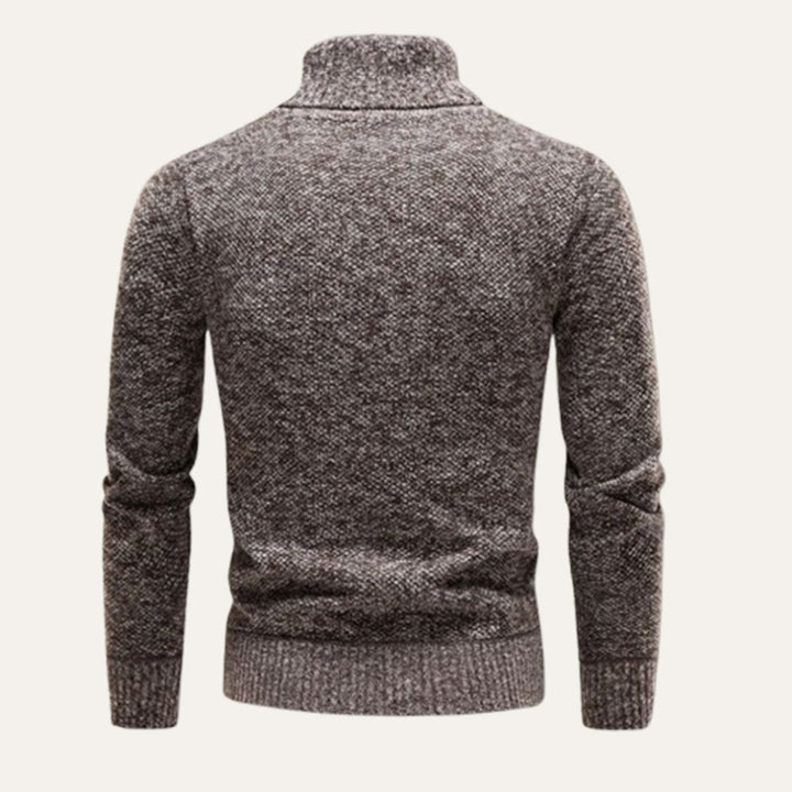Highclere merino rullekrave til mænd