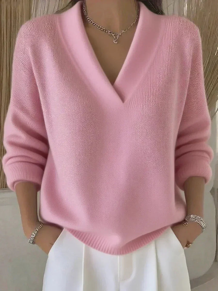 Vivelle™ | Afslappet sweater med V-hals — 2