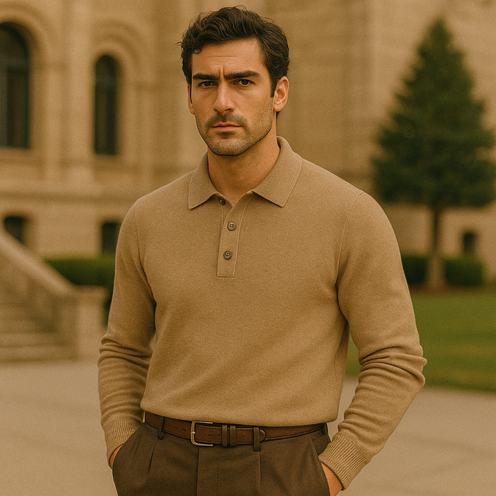 Beaumont kashmir poloshirt