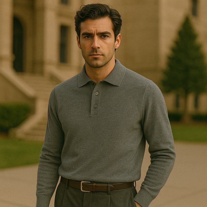 Beaumont kashmir poloshirt