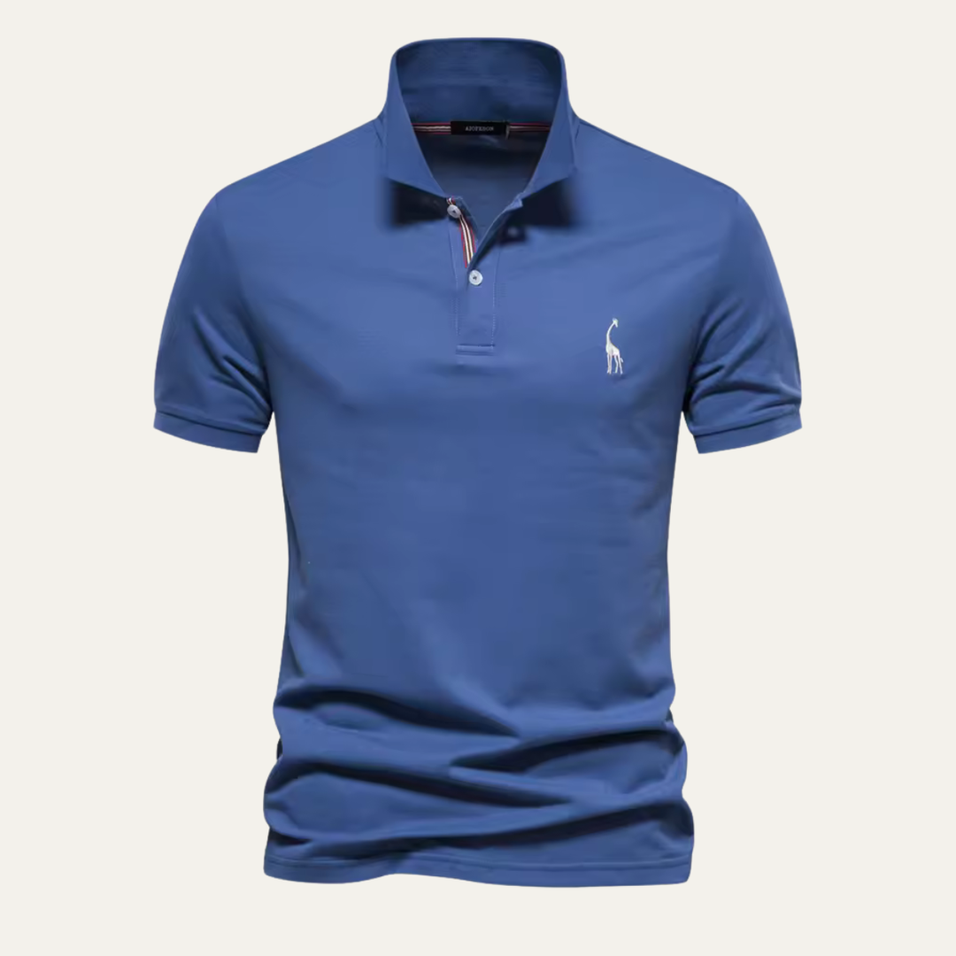 Freja Andersen | Herre bomuld stilren poloshirt