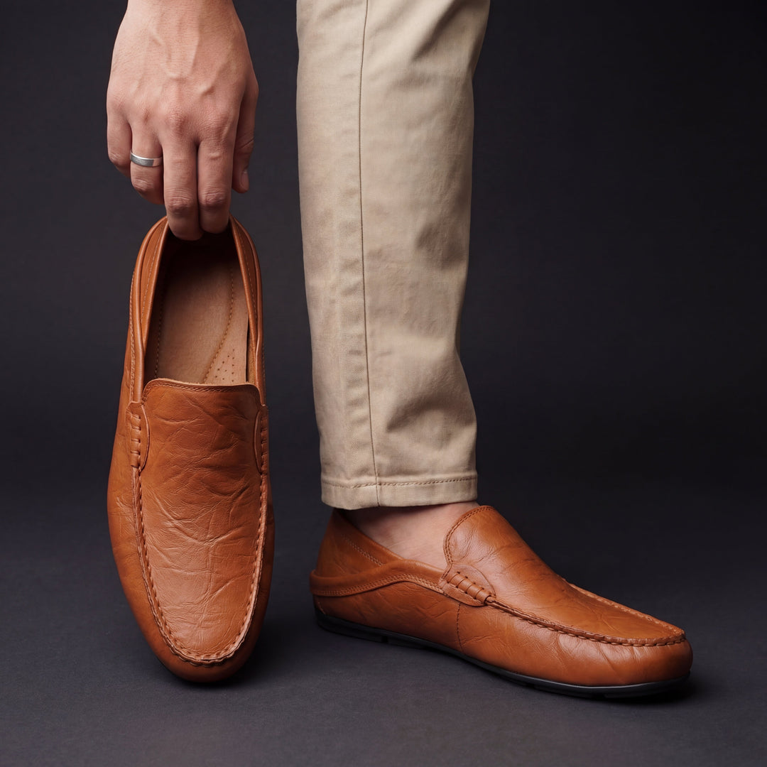Florence – loafers i ægte læder – billede 8