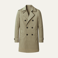 Freja Andersen | Herre Slim Notched krave enkeltknappet trenchcoat