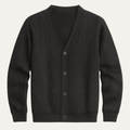 Capri | Herre kabelstrik Diamond Pattern V-hals cardigan