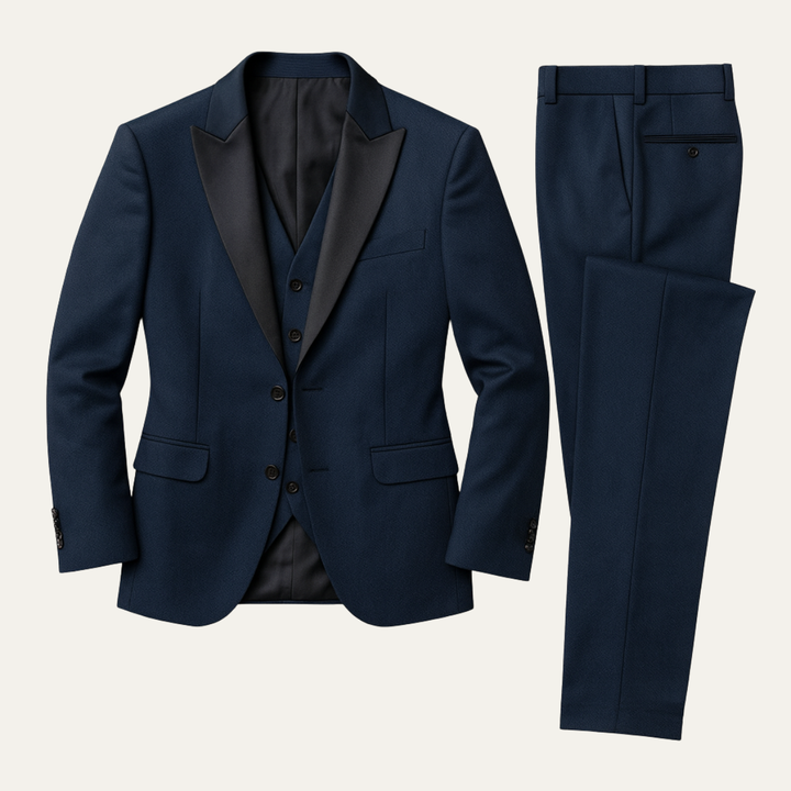 Freja Andersen | Herre 3 Piece jakkesæt sæt - blazer, Waistcoat & bukser
