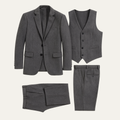 Freja Andersen | Herre tweed tredelt jakkesæt | retro smal pasform vest sæt