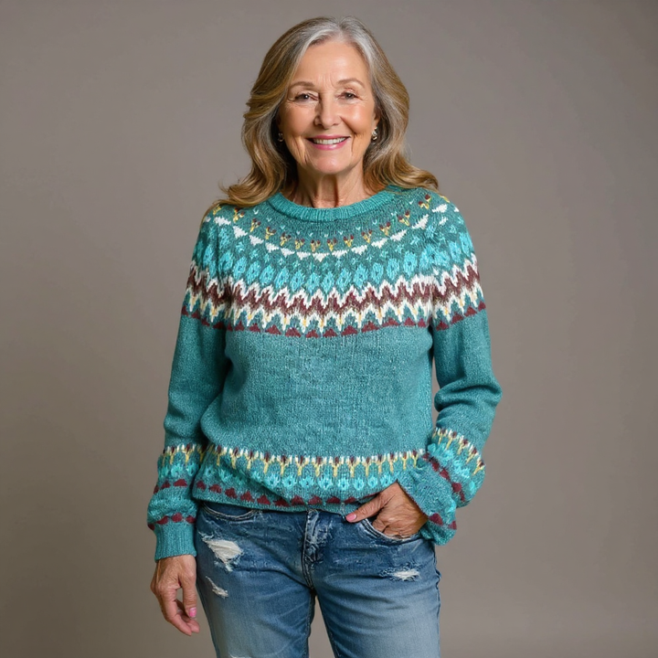 Gloria | vintage Islandstrikpullover