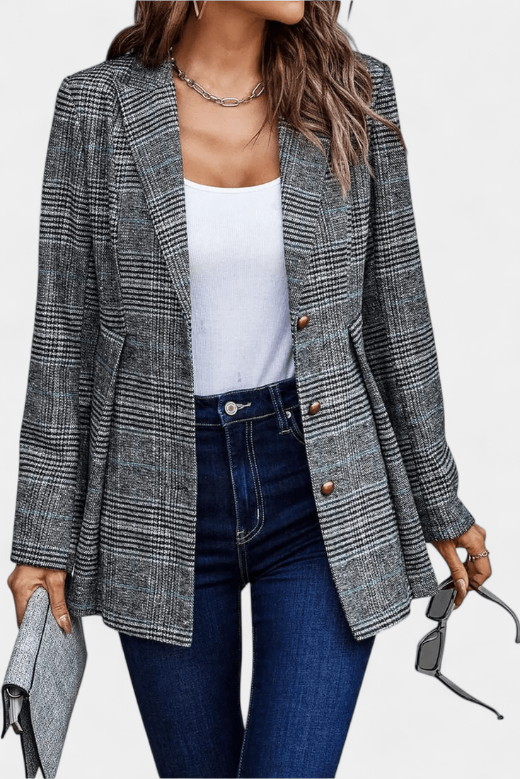 Freja Andersen | Peplum blazer