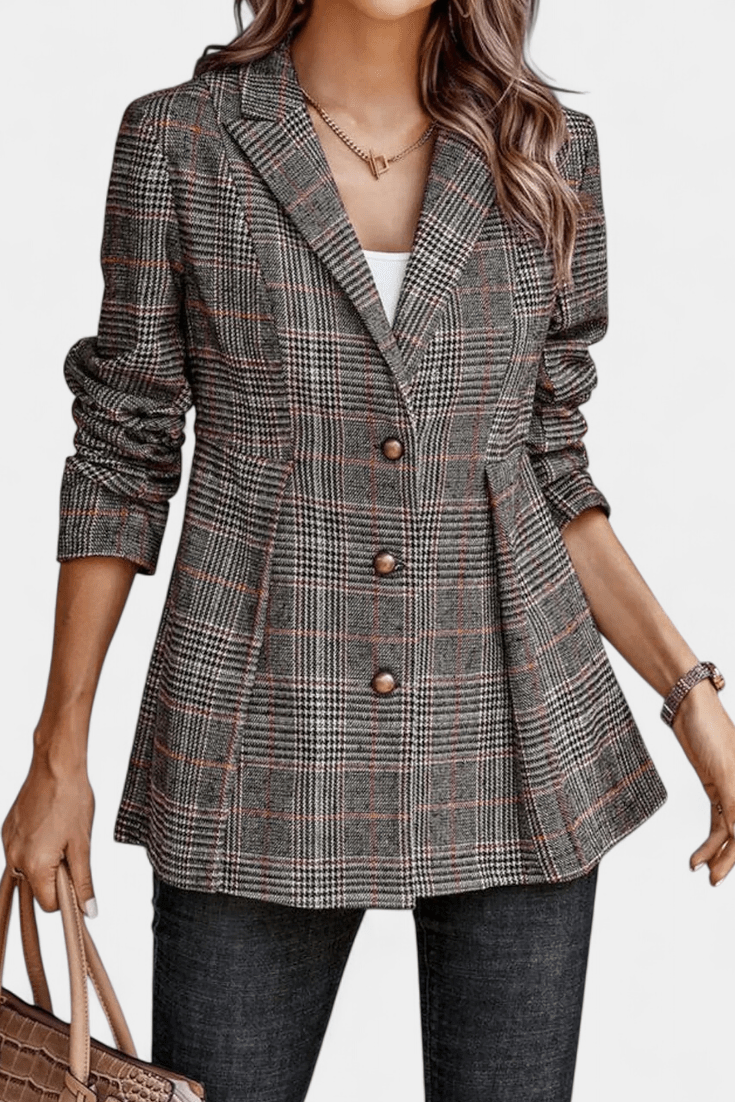 Freja Andersen | Peplum blazer