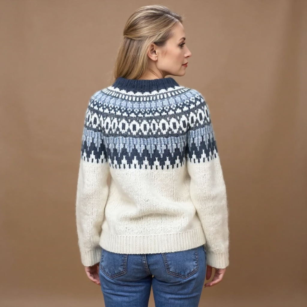 Janet | vintage Islandstrikpullover