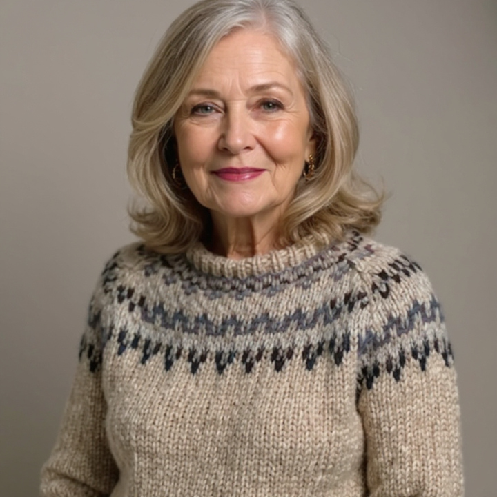 Karen | vintage Islandstrikpullover