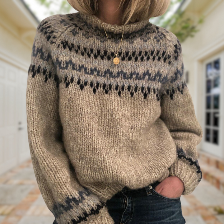 Karen | vintage Islandstrikpullover