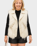 Katrine | elegant lædervest