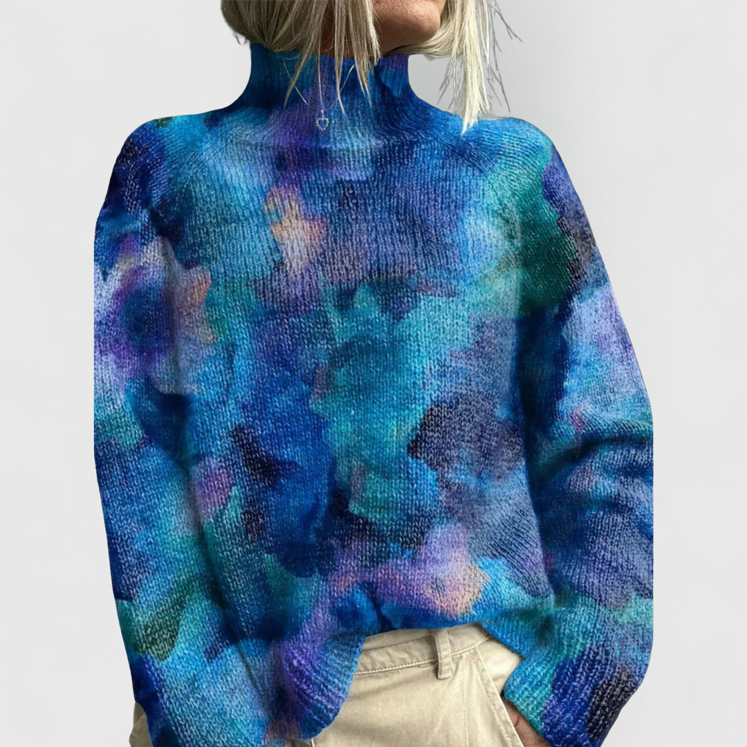Cynthia | Varm og elegant trøje med rullekrave — 2