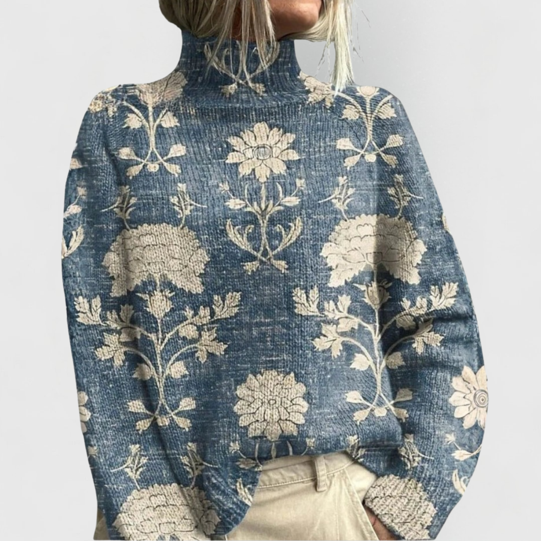 Cynthia | Varm og elegant trøje med rullekrave — 3
