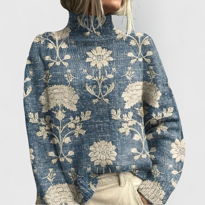 Cynthia | Varm og elegant trøje med rullekrave — 3