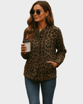 Freja Andersen | Leopard Bomberjakke