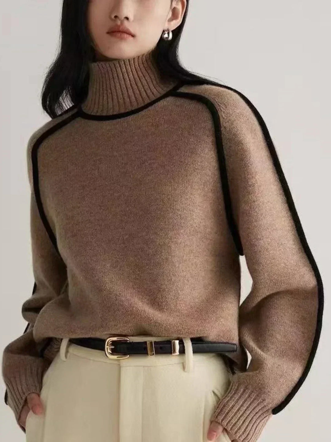 Donna | Cashmere elegant rullekrave sweater — 7