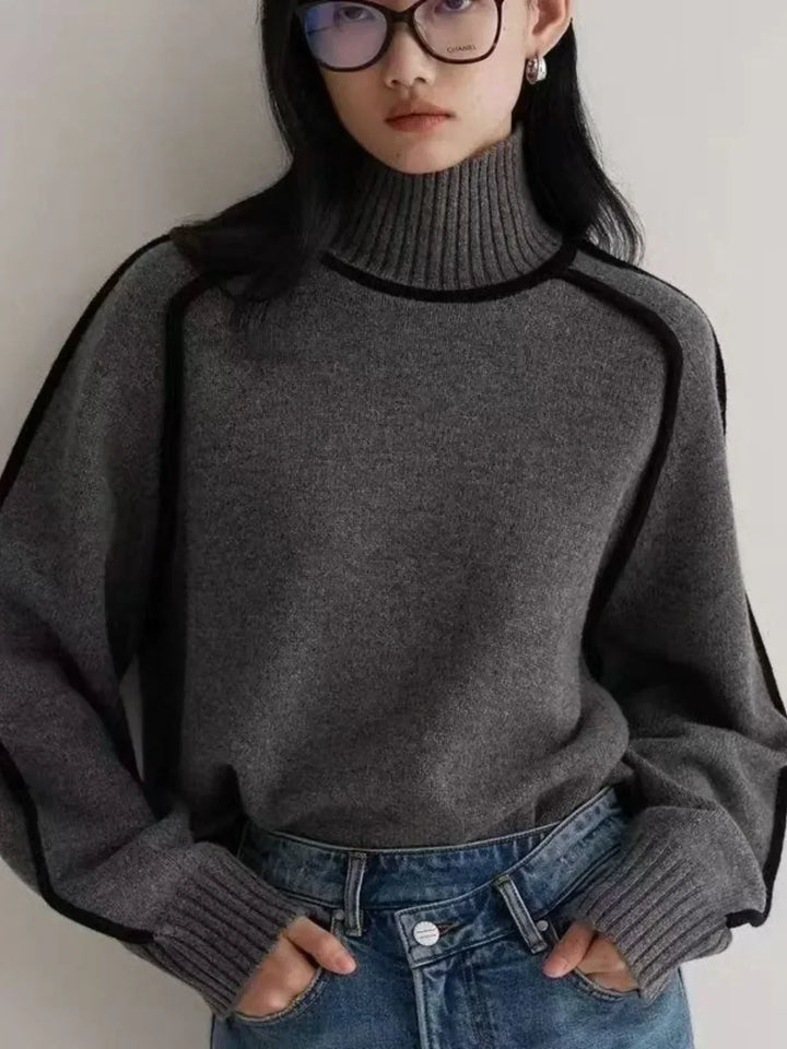 Donna | Cashmere elegant rullekrave sweater — 11