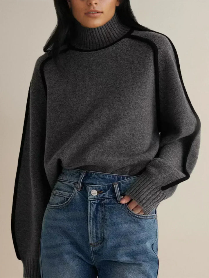 Donna | Cashmere elegant rullekrave sweater — 3