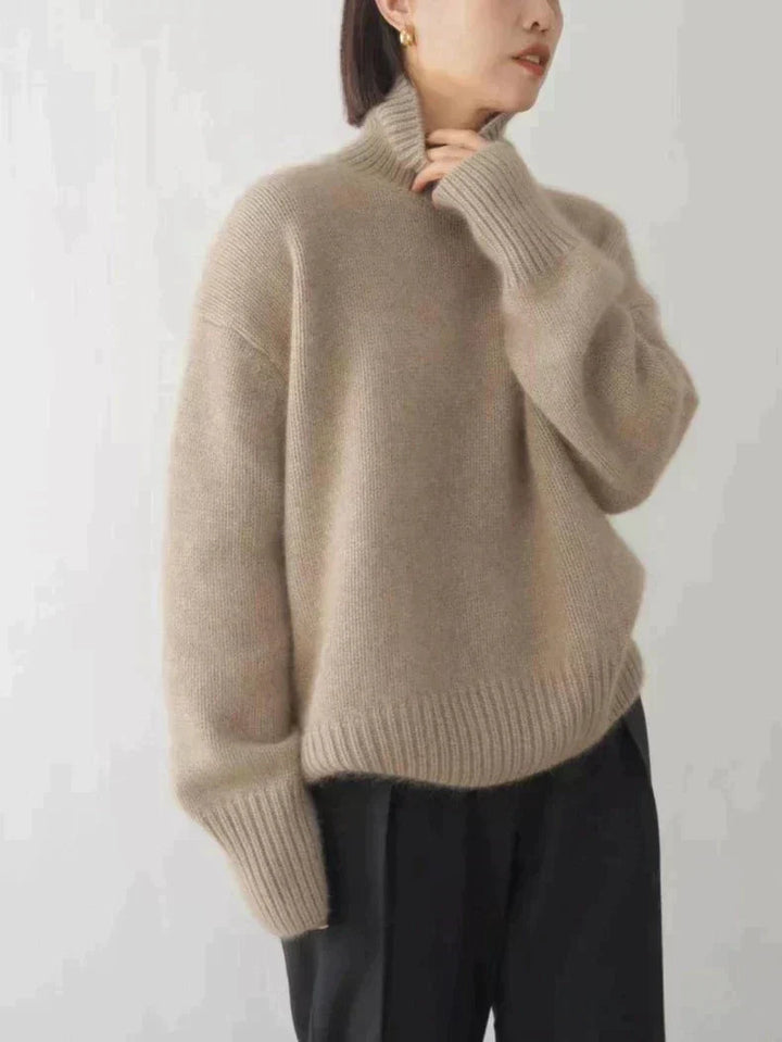 Maria | Cashmere Luxe rullekravetrøje — 6