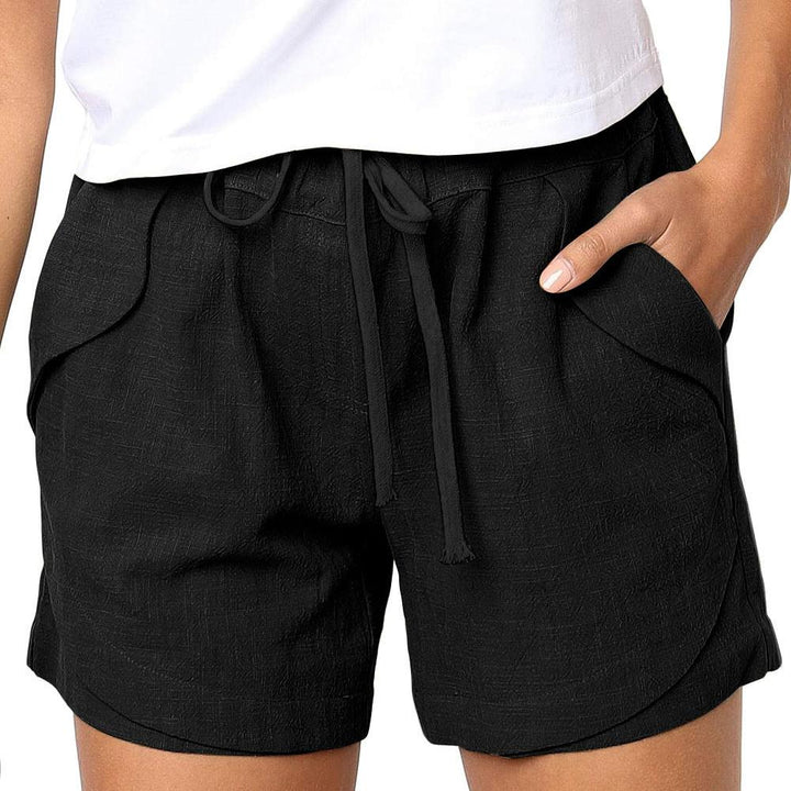 Luna | Højtalje shorts