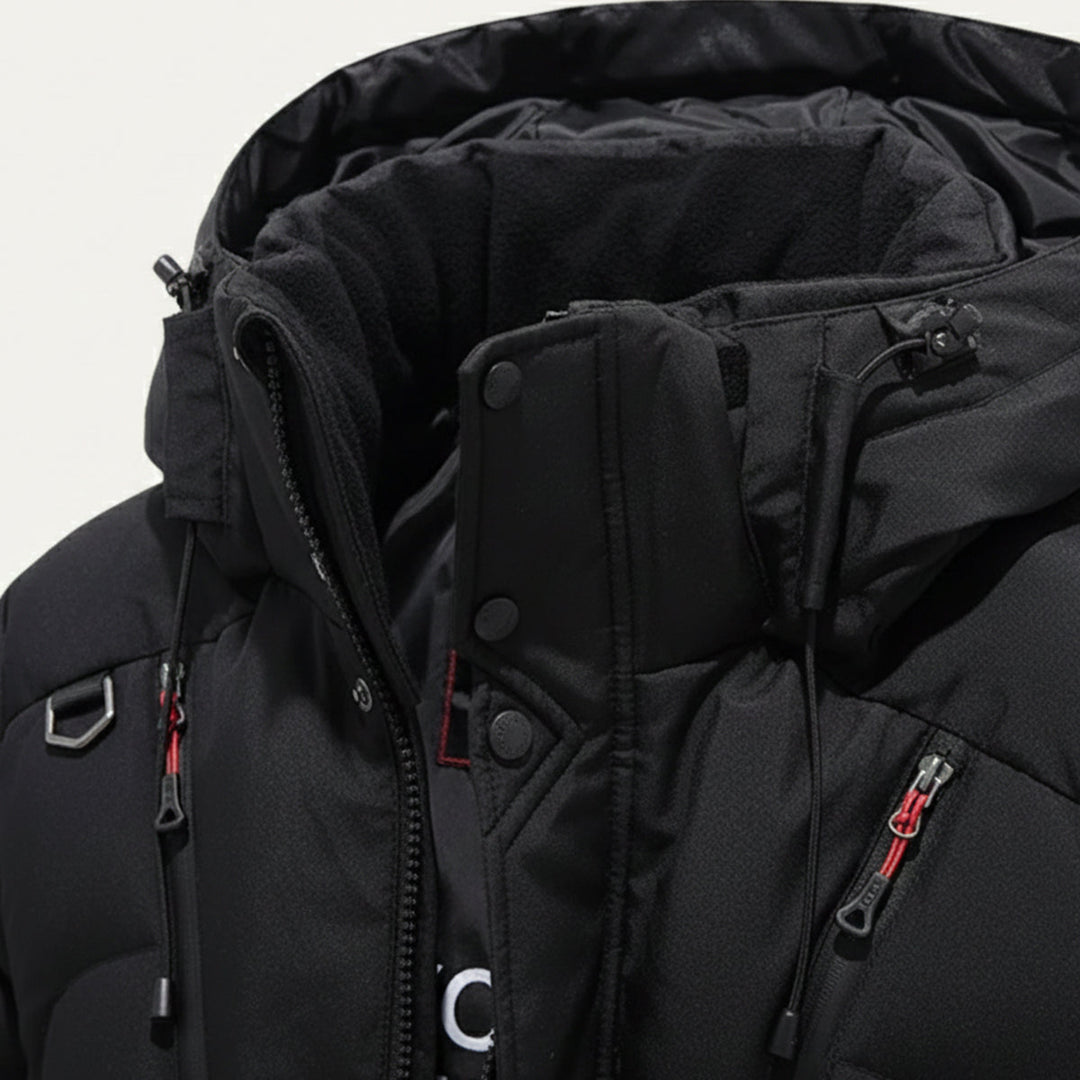 Freja Andersen | Herre Insulated vinter Park jakke med Hood