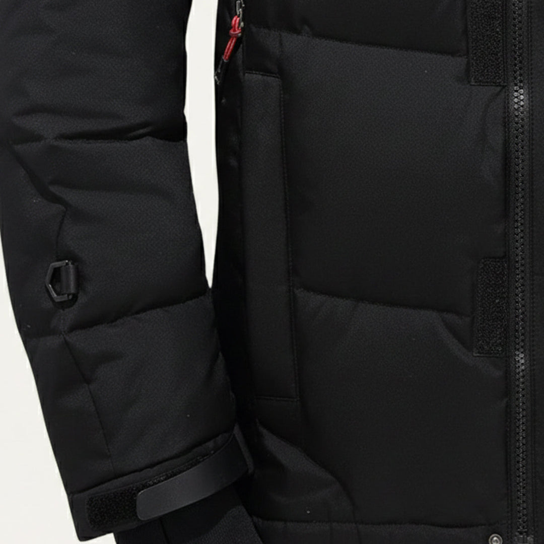 Freja Andersen | Herre Insulated vinter Park jakke med Hood