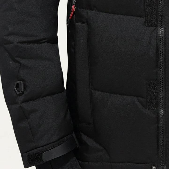 Freja Andersen | Herre Insulated vinter Park jakke med Hood