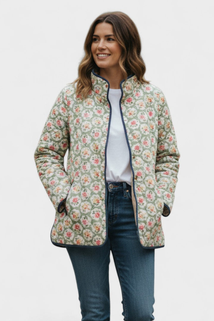 Freja Andersen | quiltet frakke