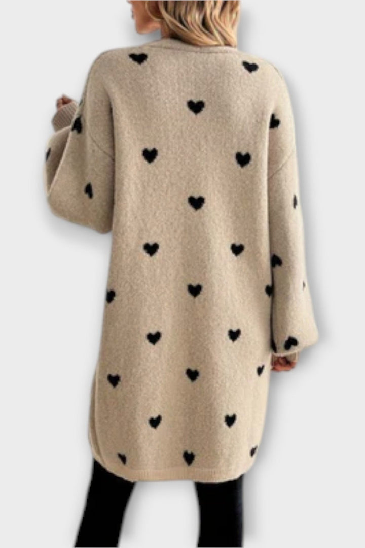 Majken | Hjerte cardigan