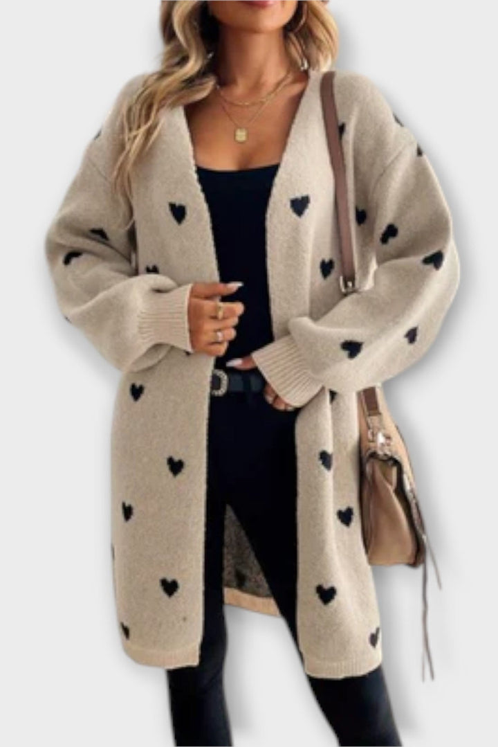 Majken | Hjerte cardigan