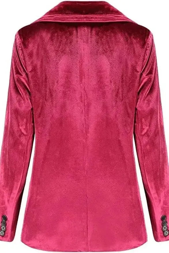 Freja Andersen | Sammet blazer