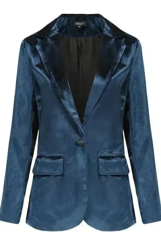 Freja Andersen | Sammet blazer