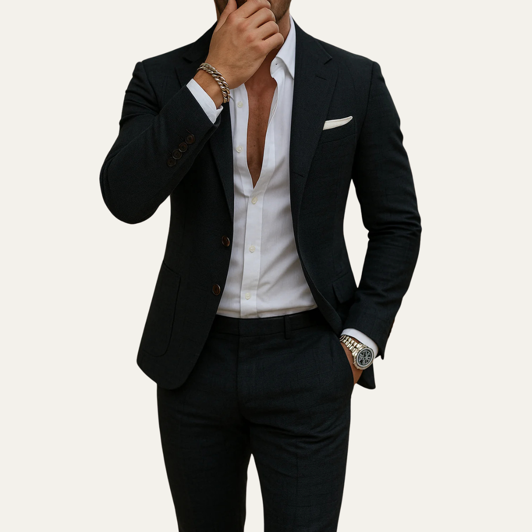 Freja Andersen | Herre slim fit sæt - Two Piece business Wedding jakkesæt