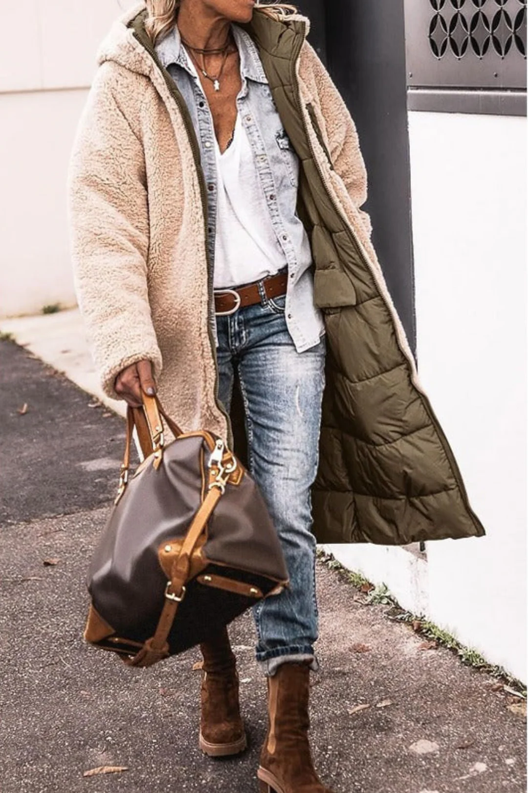 Freja Andersen | Premium vendbar frakke