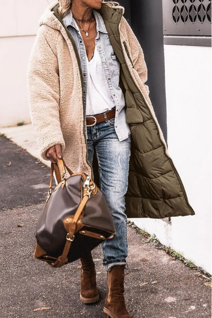 Freja Andersen | Premium vendbar frakke