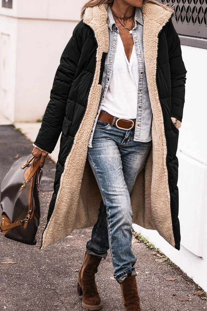 Freja Andersen | Premium vendbar frakke