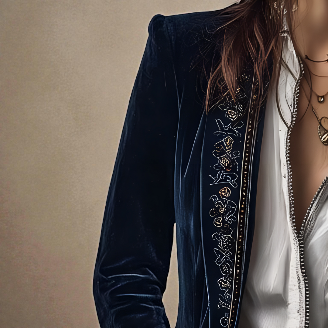 Elise | Fløjlsblazer med karakter — 8