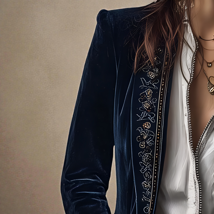 Elise | Fløjlsblazer med karakter — 8